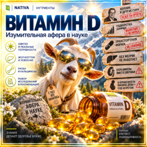 Витамин Д. Отличаем физиологию от маркетинга