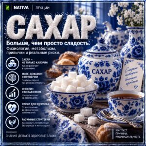 САХАР. Можно или нельзя? (Лекция по физиологии и маркетингу)
