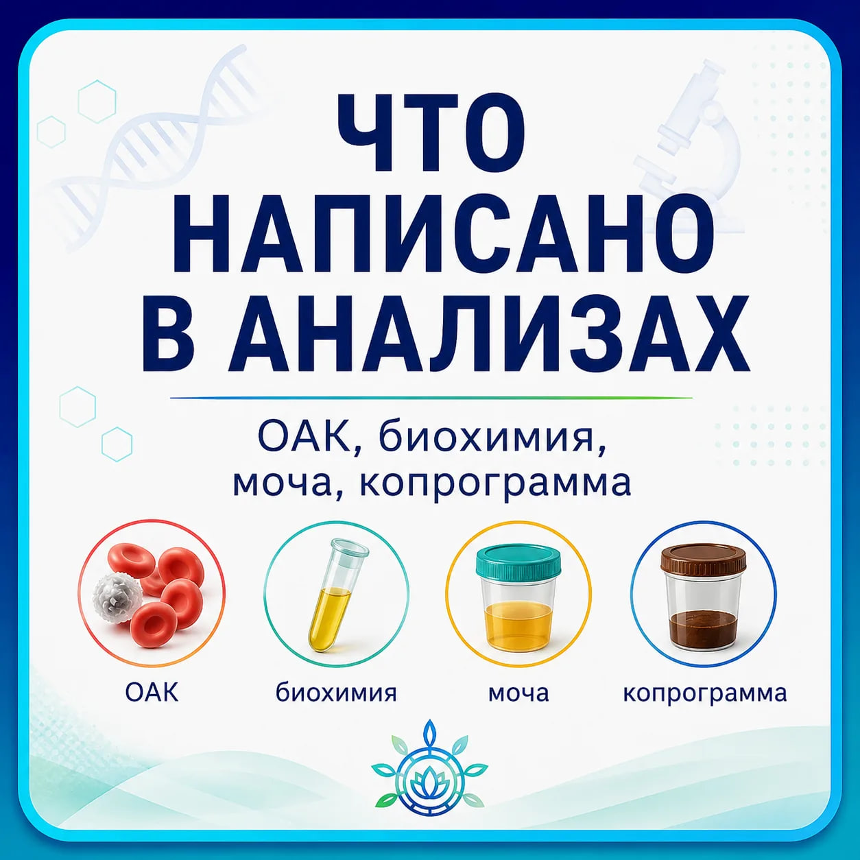 Что написано в анализах